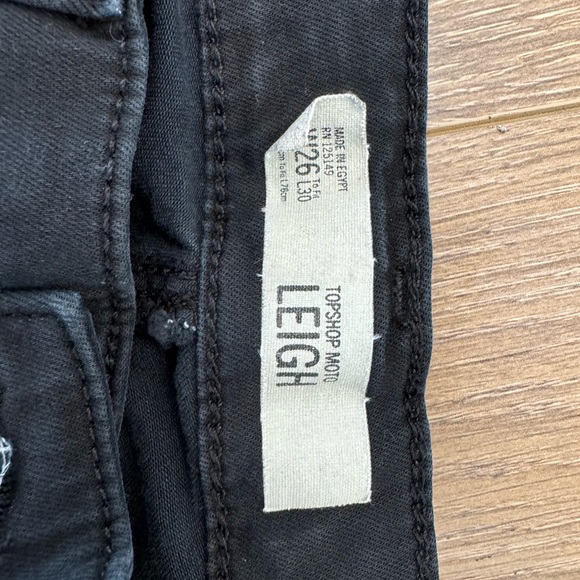 Top shop Moto  Leigh jeans - Picture 3 of 4